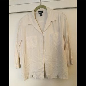 Notations Silk Blouse